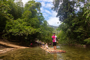 Khao Lak Adventure: Bamboo Rafting & Elephant Walk Journey