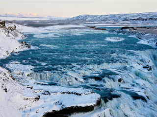 Gullfoss Winter