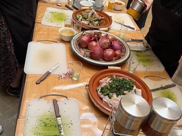 Private Cooking Class in Marrakech with Souk Market Shopping Tour