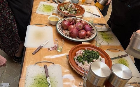 Private Cooking Class in Marrakech with Souk Market Shopping Tour