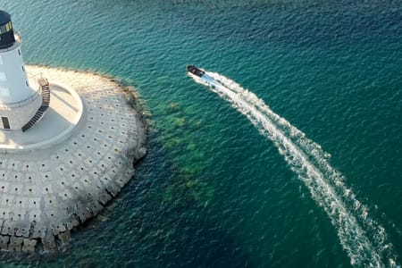 Private Speed Boat Adventure to Tiran Island for 5 Guests