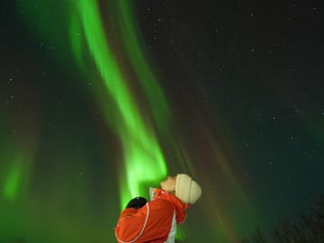 Day tour with snowmobile in Kiruna 10:30 am