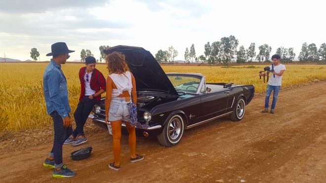 ½ Day : 1930’s Gentelman Vintage Car Ride & Camel Ride in Mythical Palm Groves | Private & Luxury 10