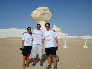 Cairo to Bahariya Oasis: White & Black Desert Day Trip