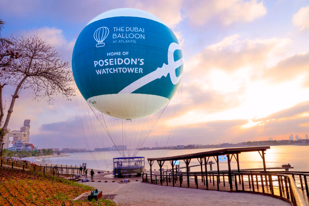 Dubai Balloon Ride tour & Marina Dhow Cruise with Dinner with  Private  Roundtrip   Transfer 3