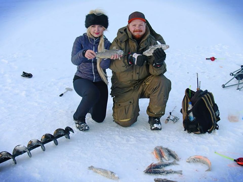 Ice fishing tour from Akureyri — Icelandic Adventures / Iceland Fishing Guide