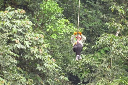 Canopy Tour in The Fabulous Hanging Bridges from San José