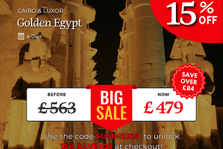Golden Egypt: Explore Pyramids, Temples & Cairo's Rich Culture