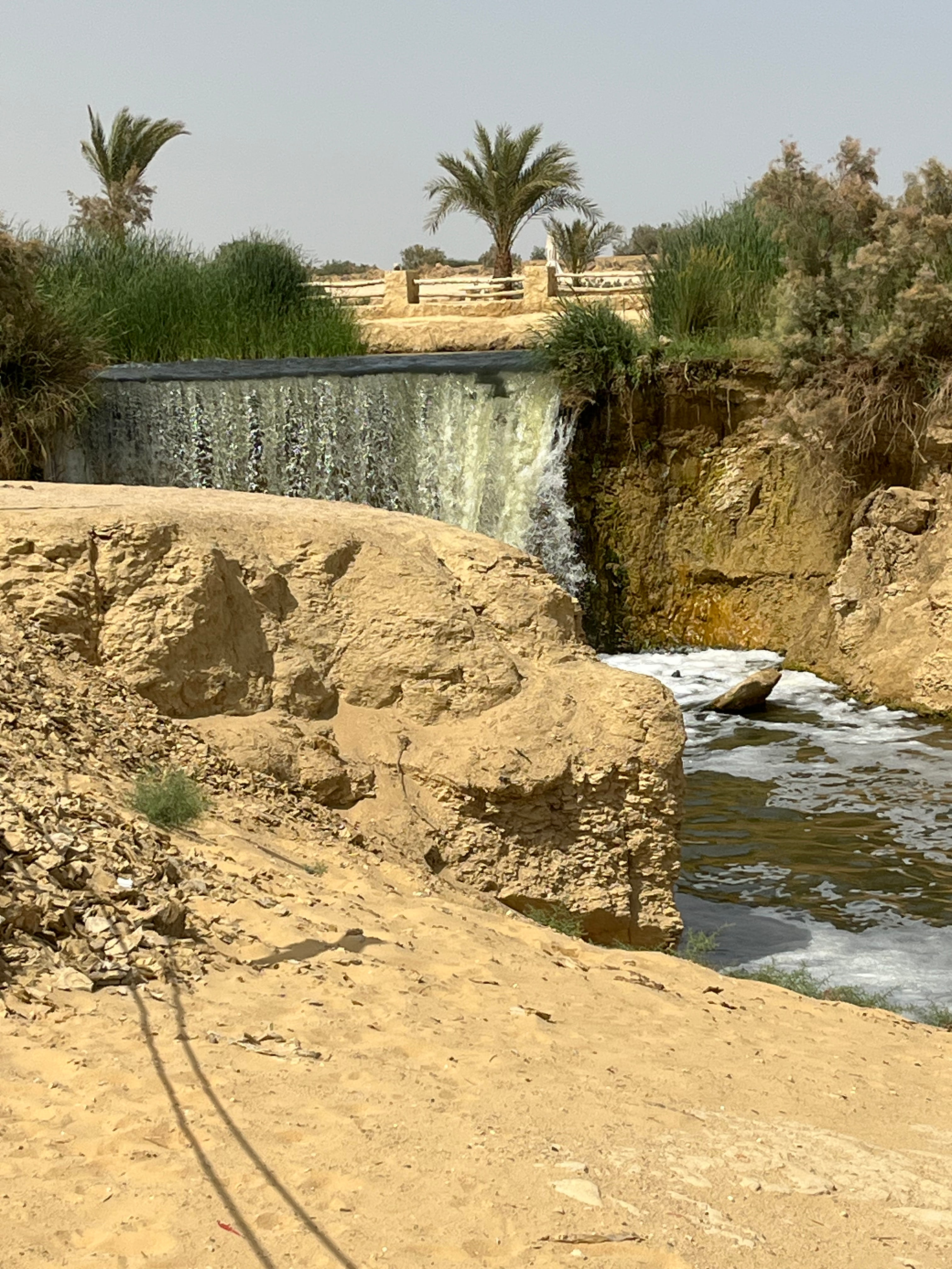 Travelers exploring the desert in Fayoum Egypt