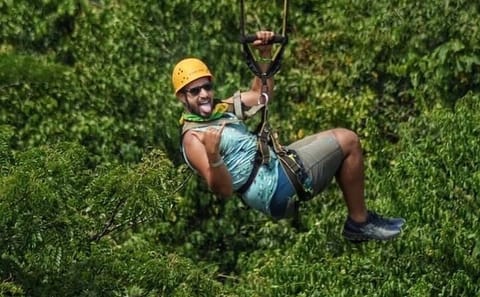 Dunn's River Falls and Zip Lining Adventure from Montego Bay