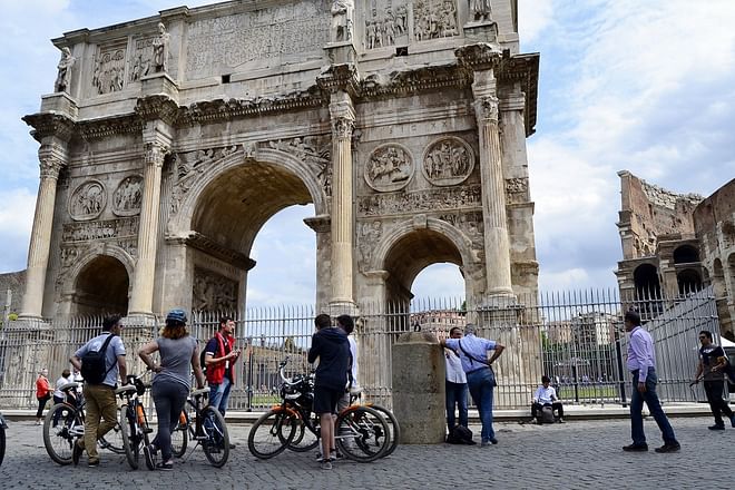 Small group bike tour of Rome