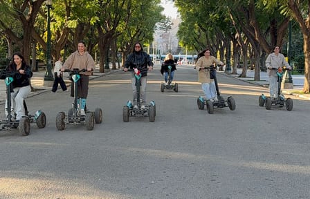 Electric ATV Scooter Tour of Modern Athens Landmarks