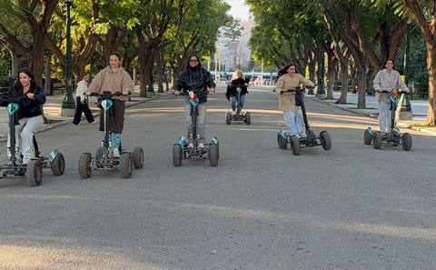 Electric ATV Scooter Tour of Modern Athens Landmarks