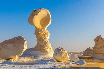 Overnight Camping in the White Desert at Bahariya Oasis
