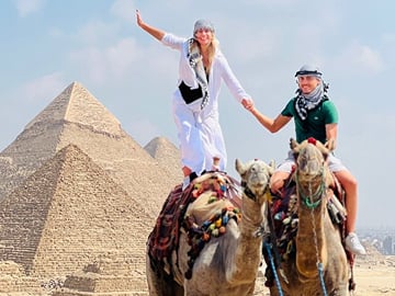 Hurghada to Cairo Private Tour Pyramids Grand Museum Camel Ride