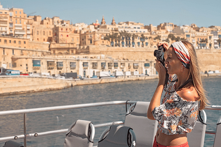 Valletta Harbour Cruise: Explore Grand Harbour & Sliema Shopping