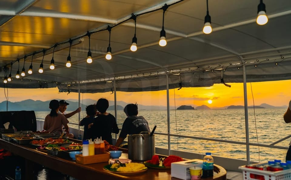 Sunset Seafood Dinner Cruise in Phang Nga Bay, Phuket