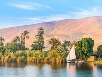 Felucca Sailing Tour to Banana Island in Luxor, Egypt