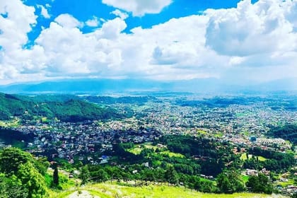 Jamchen Vijaya Stupa with short hike and Budanilkantha sightseeing