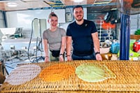 Rice paper making on Tan Phong Village