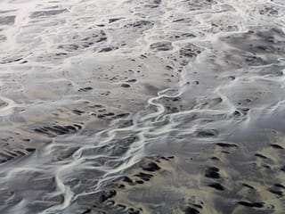 patterns of the river deltas
