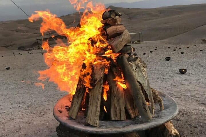 Agafay Quad and Sunset Camel Tour with Dinner Show from Marrakech