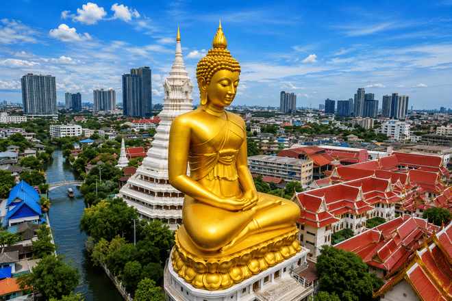 Bangkok: Private Golden Buddha, Temples & Canal Communities photo 6