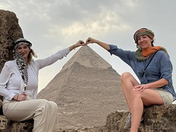 VIP Private Giza Pyramids Sphinx Saqqara and Memphis Tour