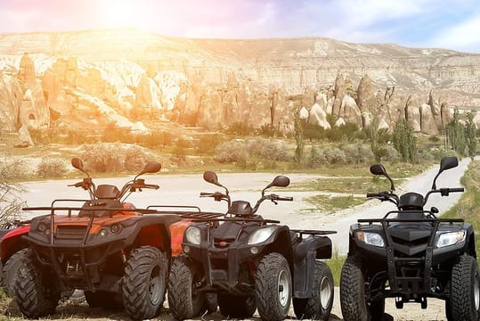 Cappadocia: 2-Hours Sunset ATV Quad Tour w/Free Hotel Transfer