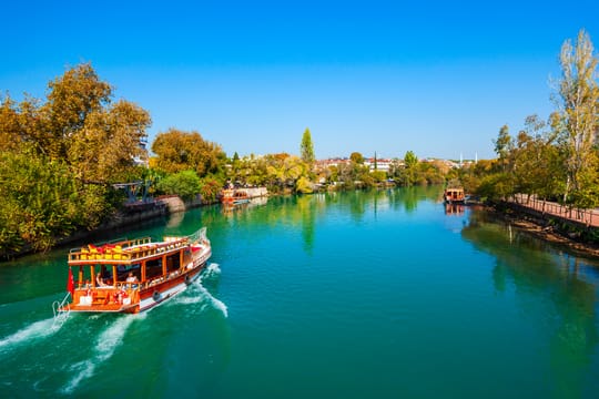 Antalya: Manavgat River Cruise, Waterfalls and Market Tour