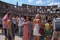 Our Guide Donato with the Arena Group.