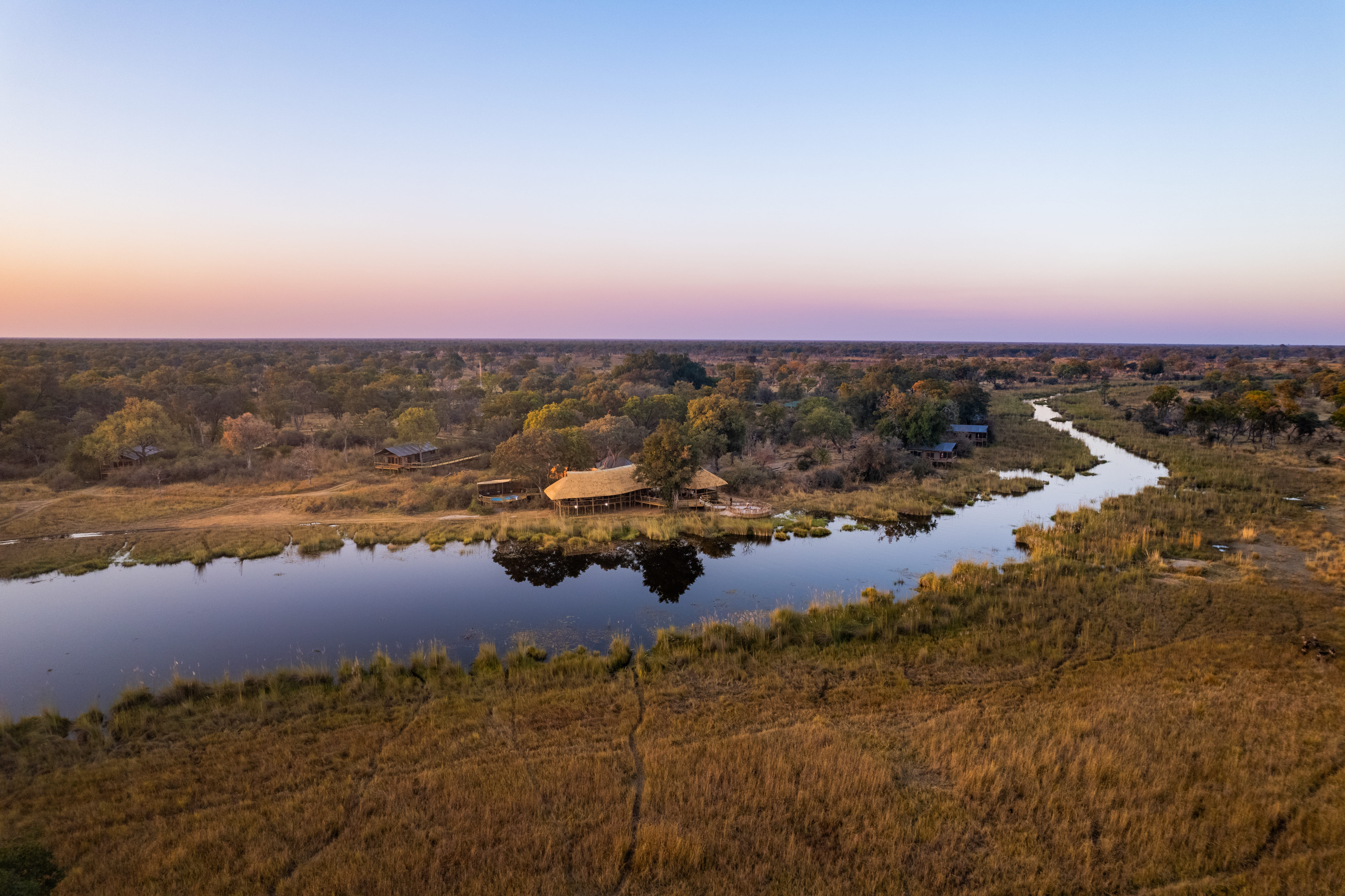 4 Rivers Camp Aerial View