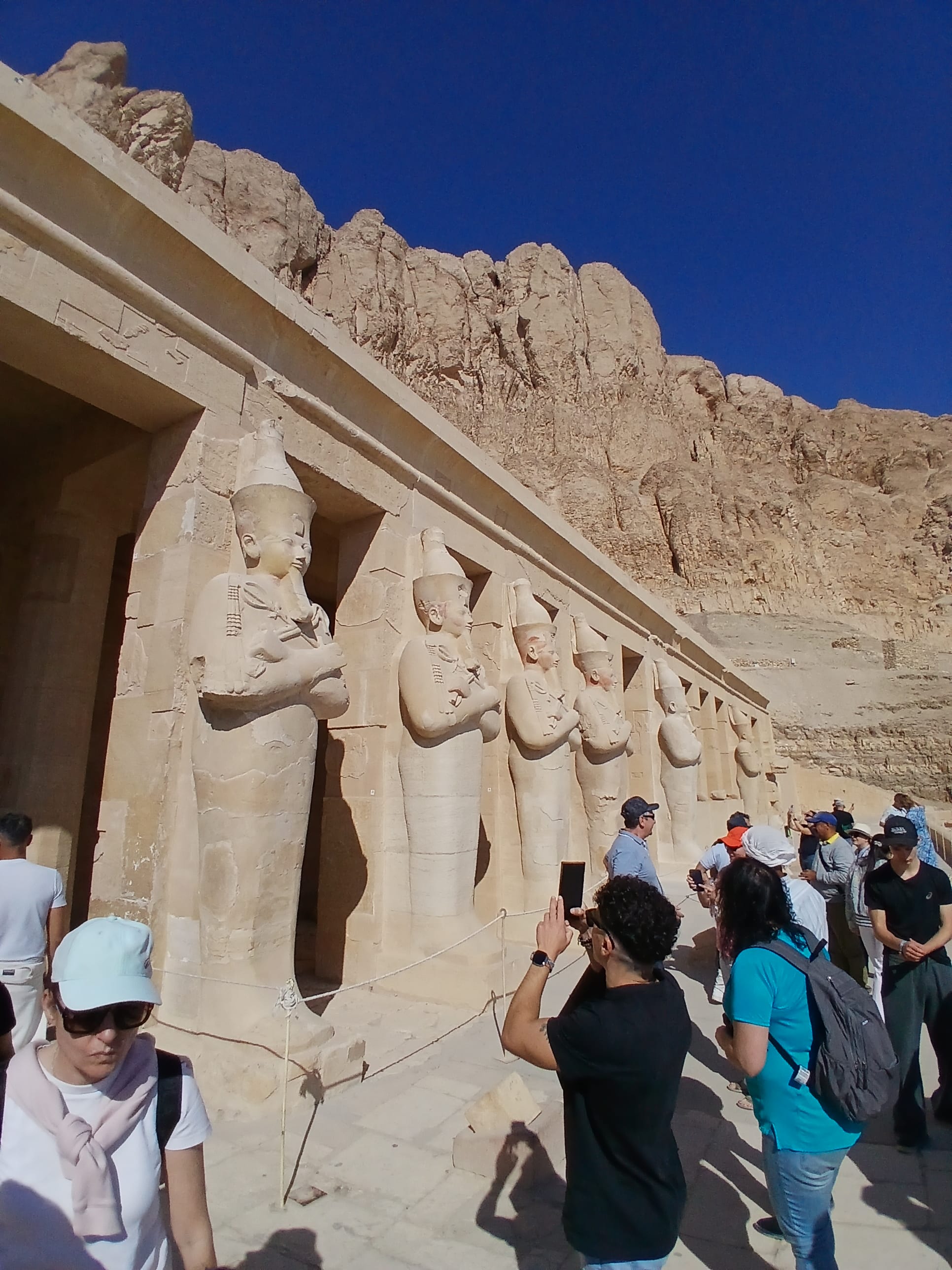 Hatshepsut Temple: The earliest multi-level design with a separate pylon for each terrace