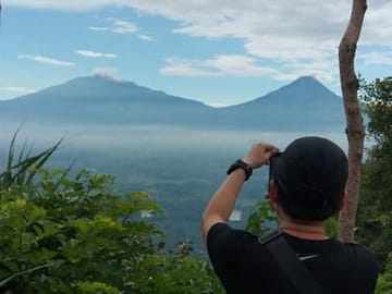 Merapi and Merbabu Volcanoes