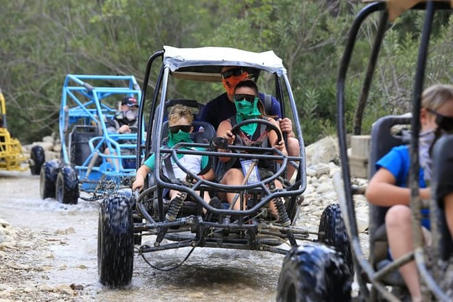 Full Day Rafting, Buggy Safari and Zipline from Side 7