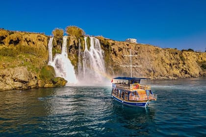Antalya Private Tour to Three Waterfalls and Old Town with Lunch