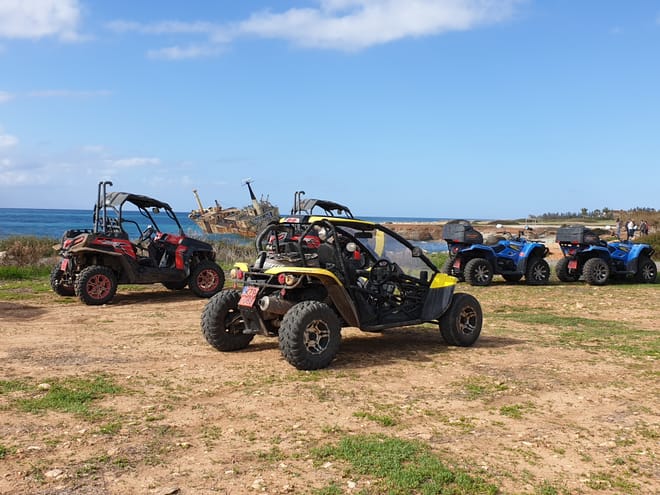 Half Day UTV 4x4 & Quad Bike Safari at Lara Bay-Akamas