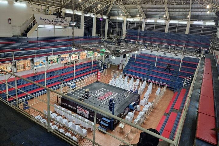 Muay Thai Live at Bangla Boxing Stadium with Convenient Transfers