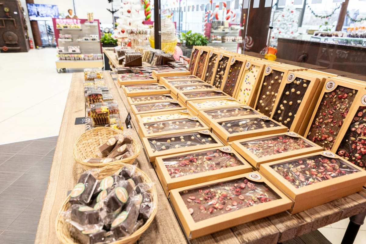 Chocolate workshop with factory tour