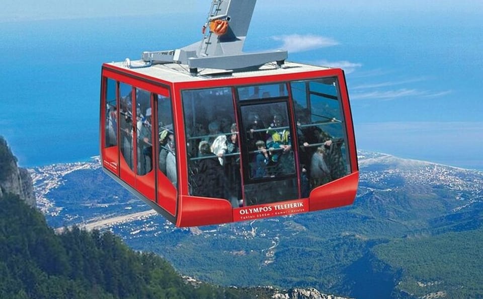 Olympos Cable Car Ride with Hotel Transfer from Kemer