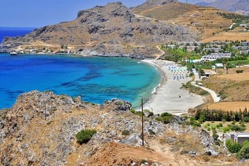 Preveli Palm Beach From Rethimno