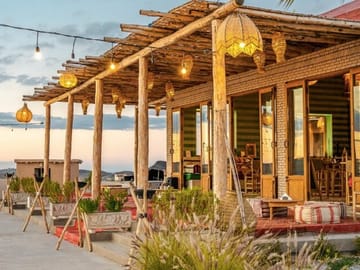 From Marrakech: Experience Quad &Pool with Lunch at Agafay desert
