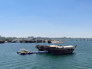 Dhow Boat Cruise with Sun Set at Al Safliya Island