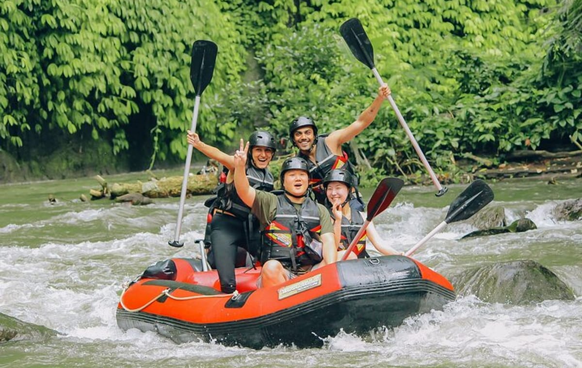 Bali ATV Tour and White Water Rafting with Photographer