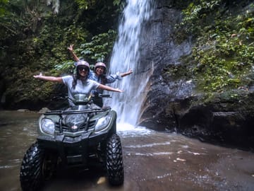 ATV Through the waterfalls