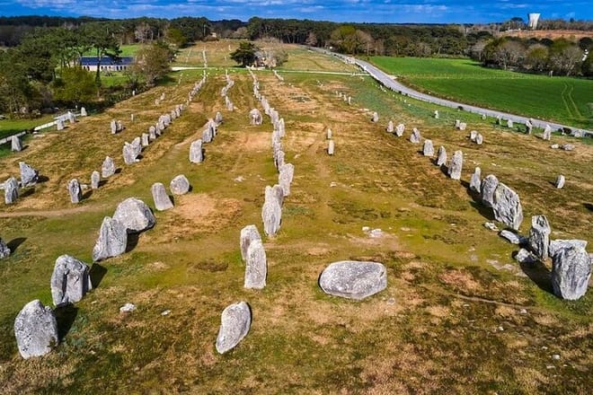 Carnac stone alignments