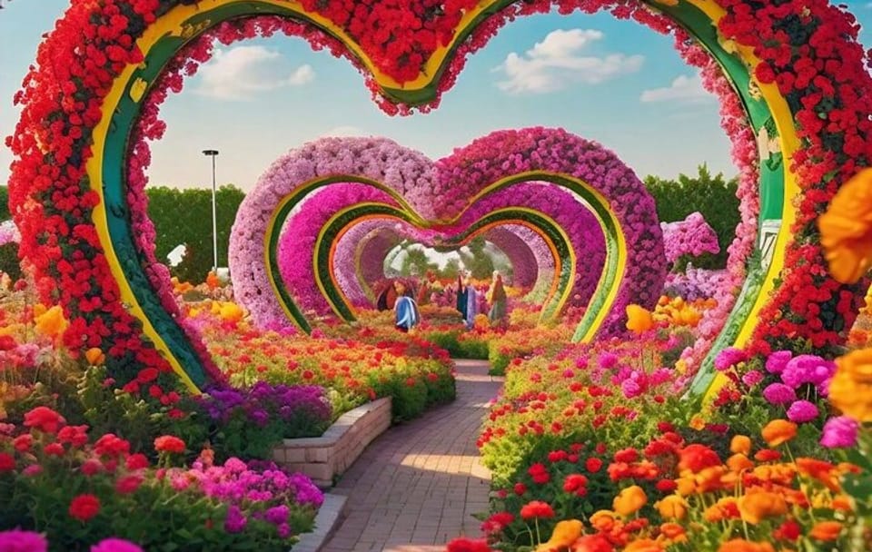 Miracle Garden and Global Village Tickets with Transfers