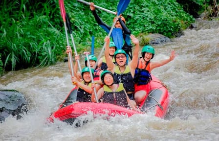 White Water Rafting Adventure on the Ayung River in Ubud