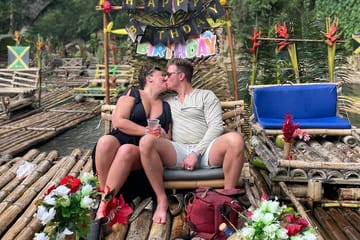 Bamboo Rafting with limestone Massage and Margaritaville From Montego Bay