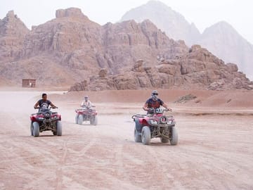 ATV and Camel Ride Adventure to Echo Mountain in Sharm El Sheikh